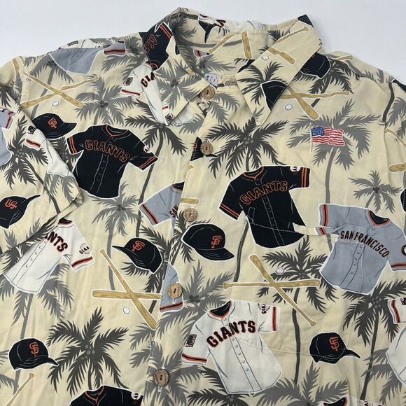 reyn spooner Other - Reyn Spooner Size XL San Francisco SF Giants Rayon Baseball Camp‎ Button Up